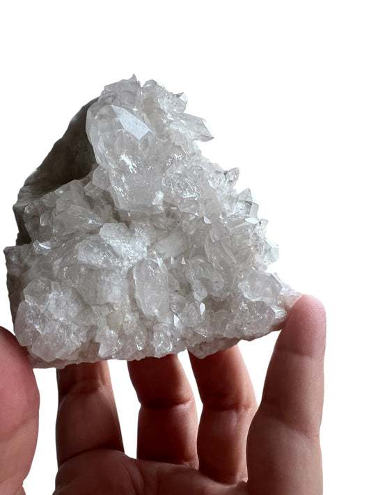 Double-Sided Clear Quartz Cluster - Brazil