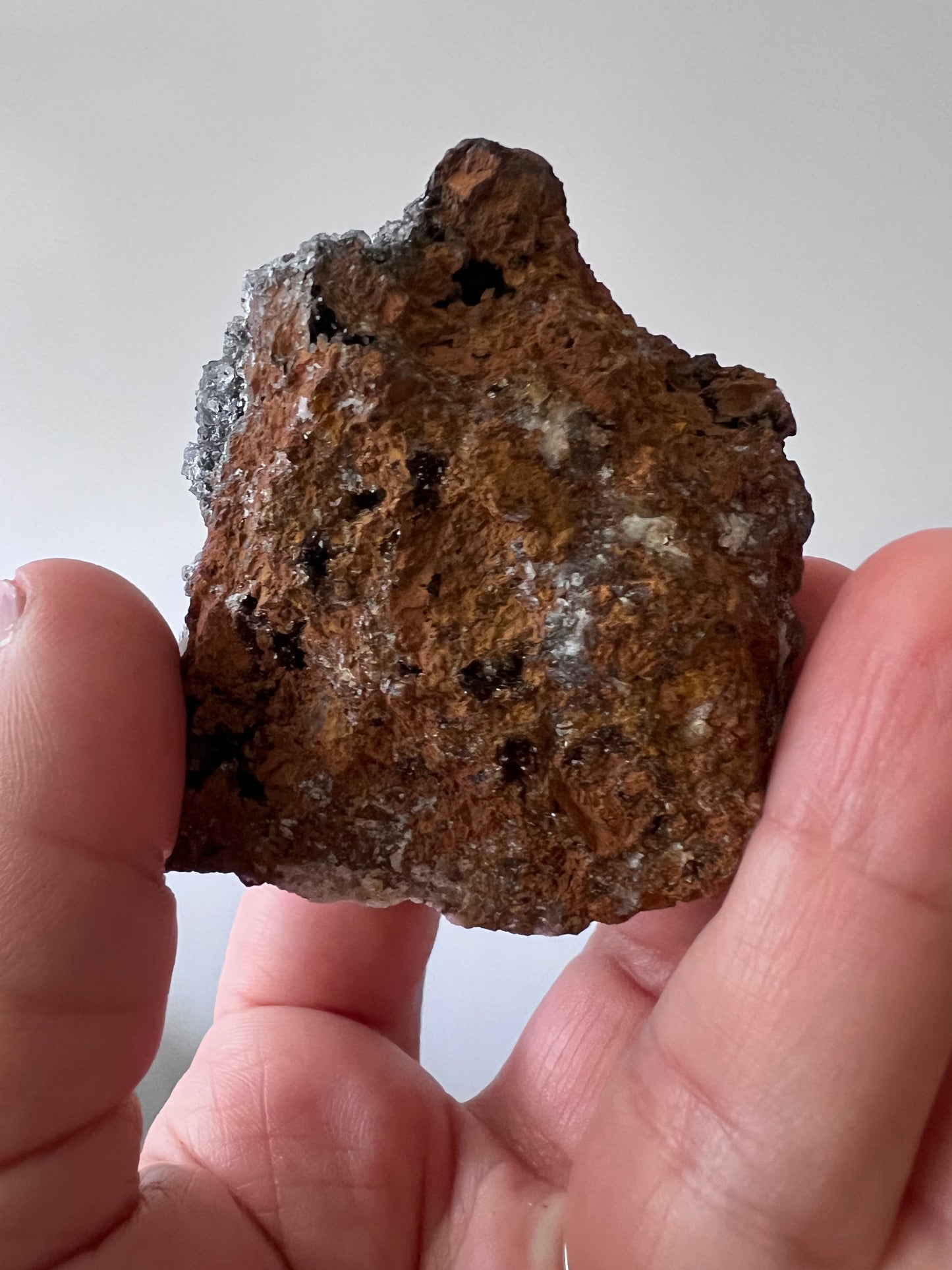 Manganese Calcite Druzy Cluster – Mexico