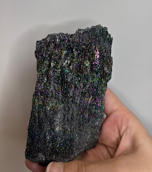 Rainbow Mossianite Cluster - India