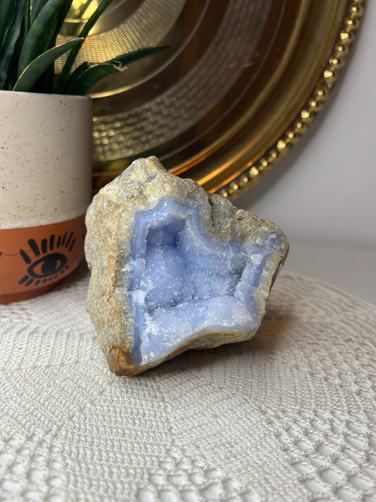 Blue Chalcedony - Raven + Sage