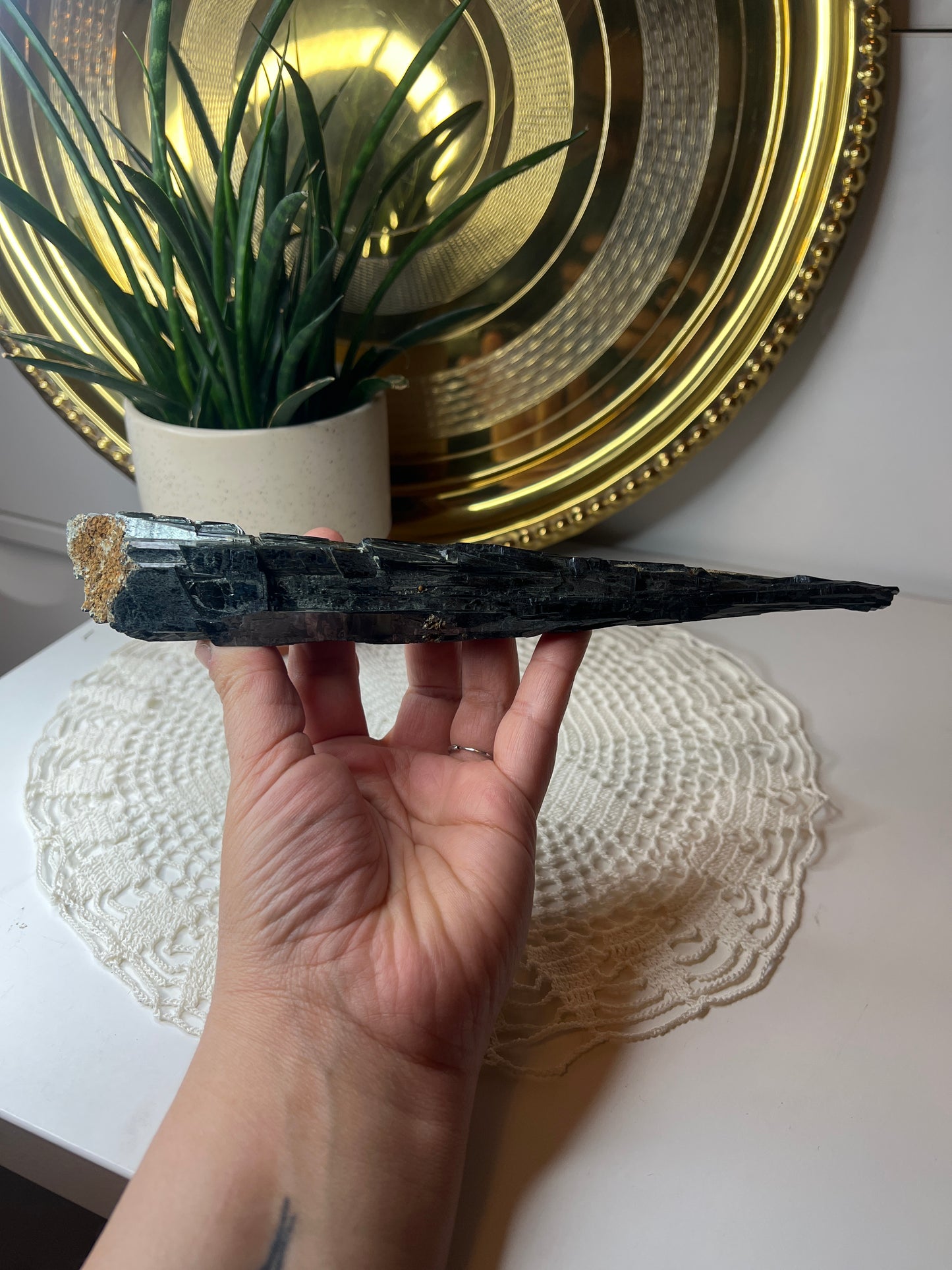 Vivianite Specimen - Raven + Sage