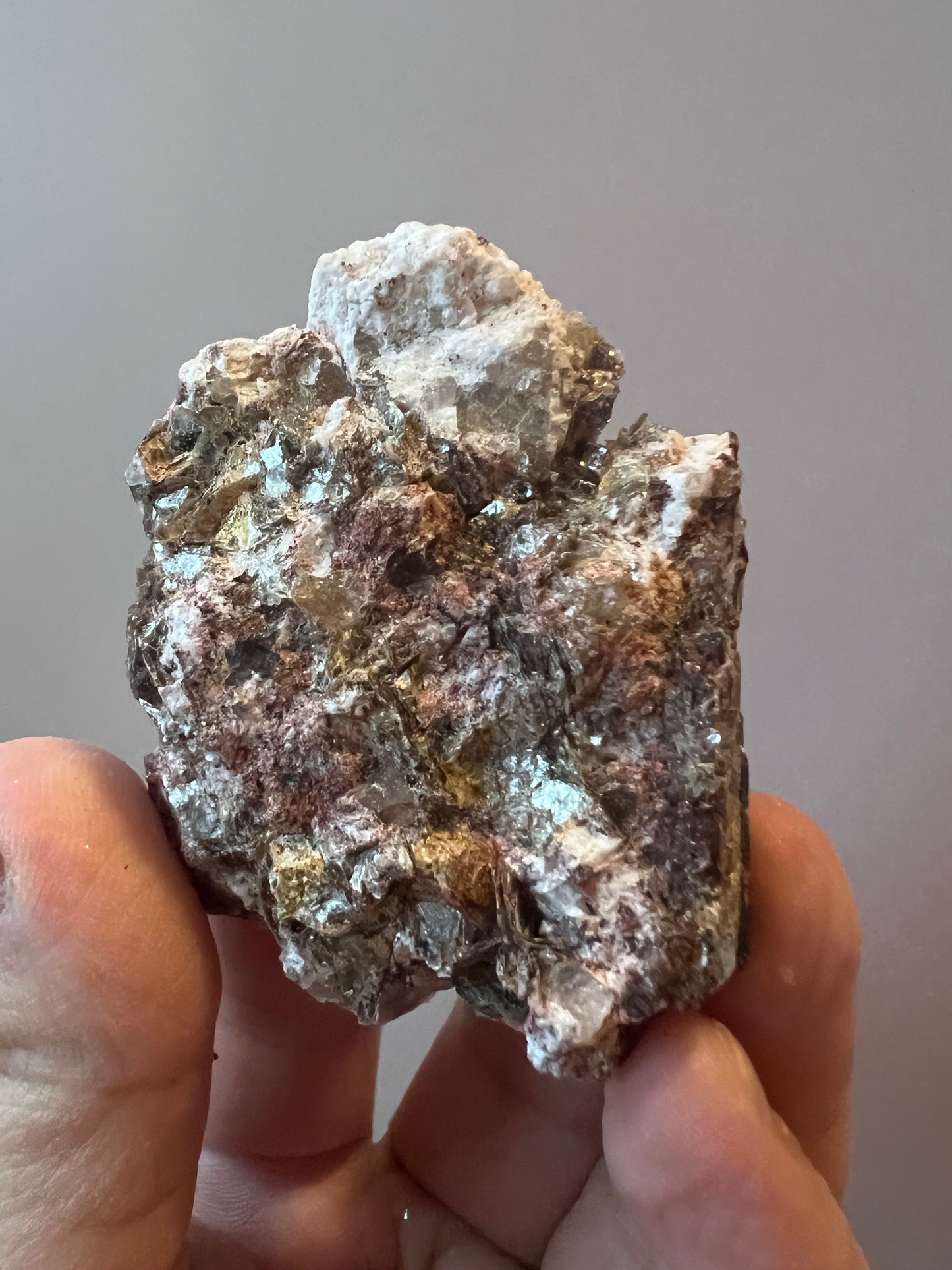 Black Tourmaline with Mica Raw Cluster - Brazil