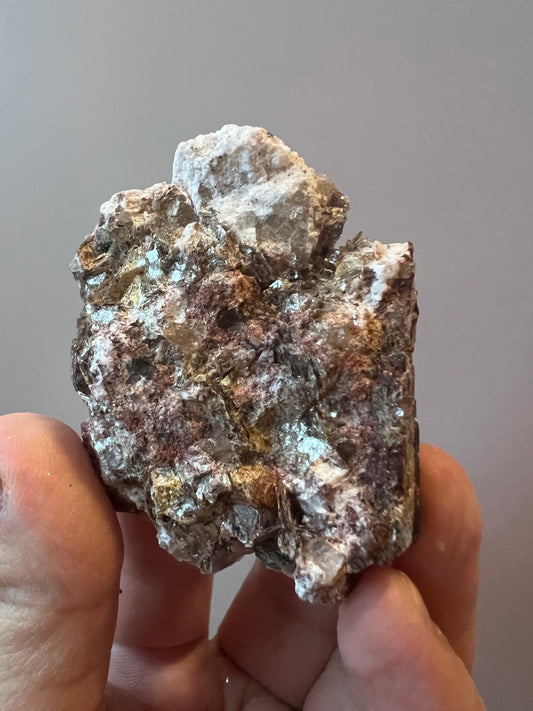 Black Tourmaline with Mica Raw Cluster - Brazil