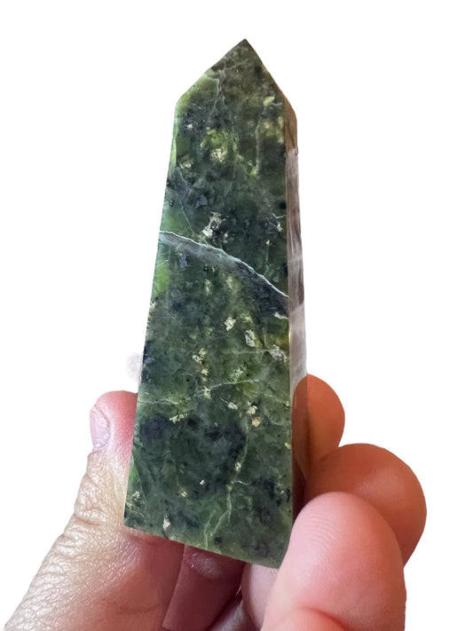 Nephrite Jade tower From Peru