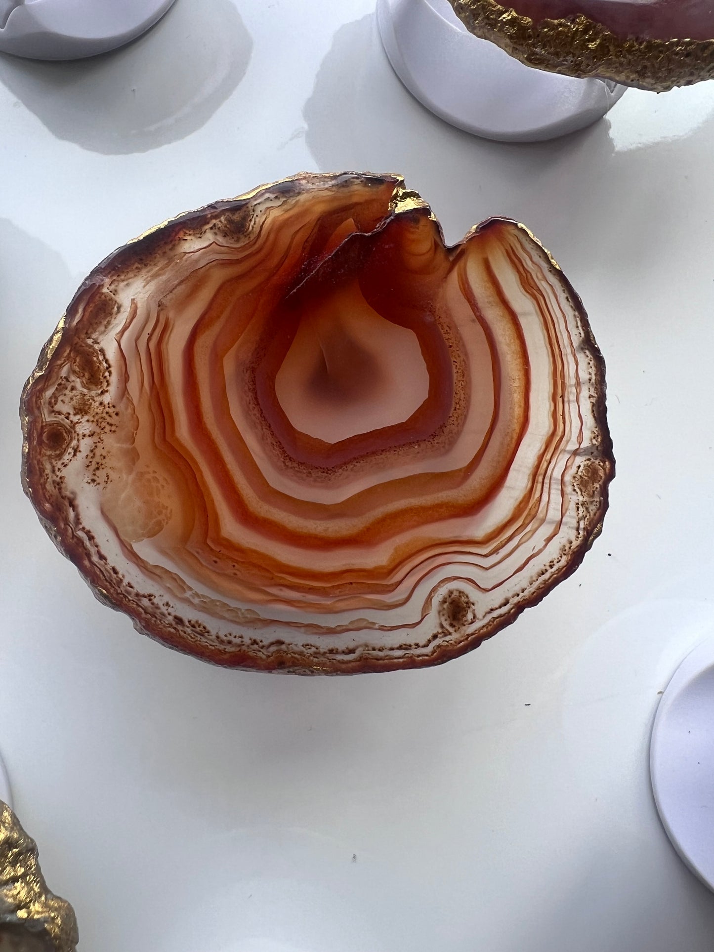 Agate Phone Grip - Handmade