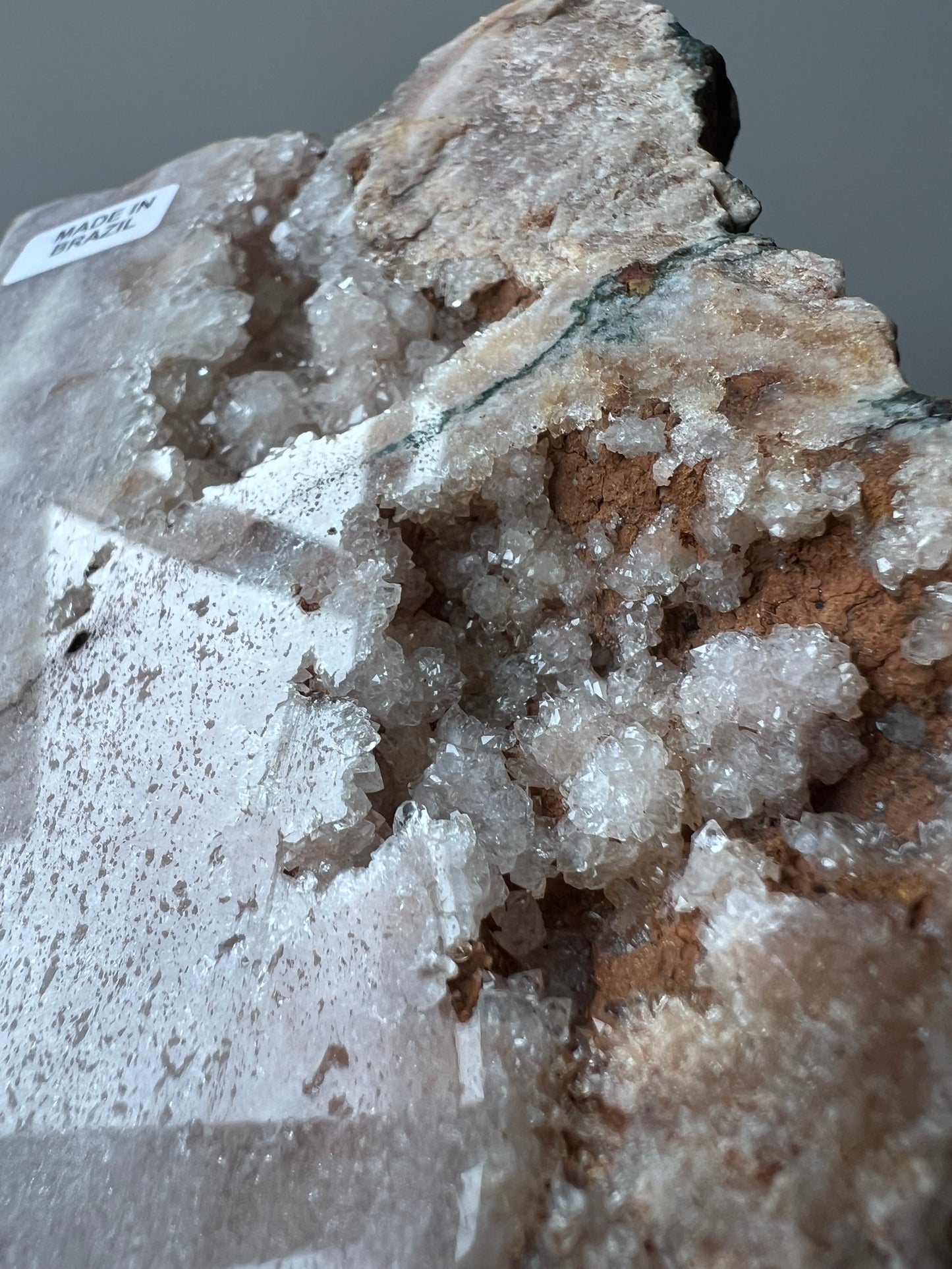 Rose Amethyst Druzy Slab – Brazil