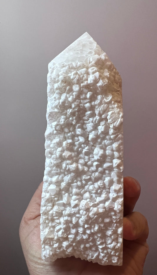 Agate, Calcite & Quartz Fusion Tower - Brazil