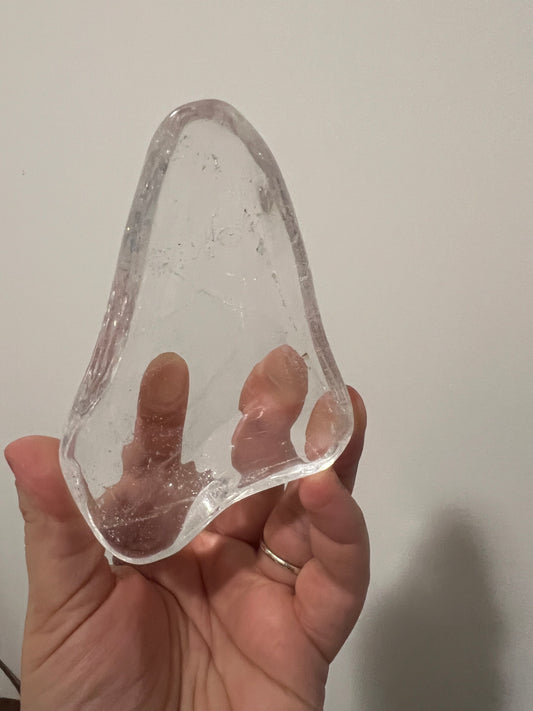 Clear Quartz Dish — Charging & Cleansing Bowl