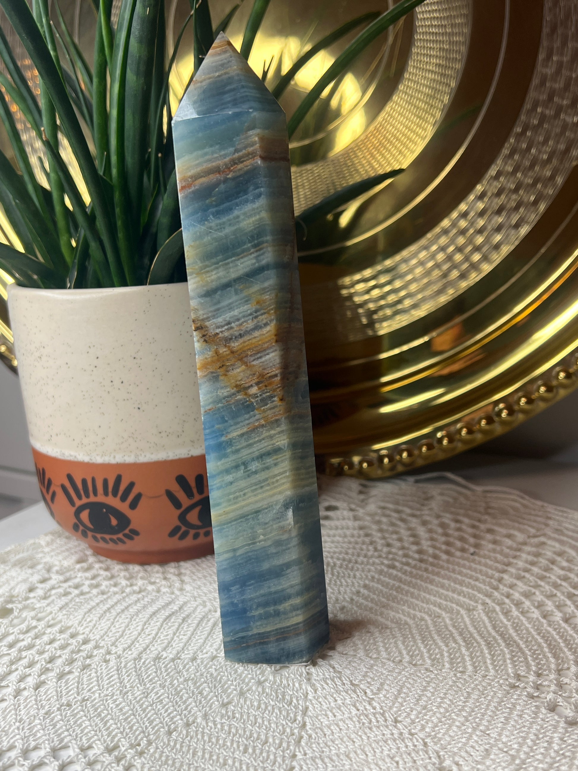 Blue Onyx Tower - Raven + Sage