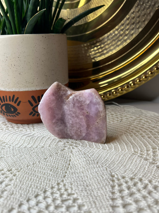 Pink Aragonite Polished Slab (UV Reactive) - Raven + Sage