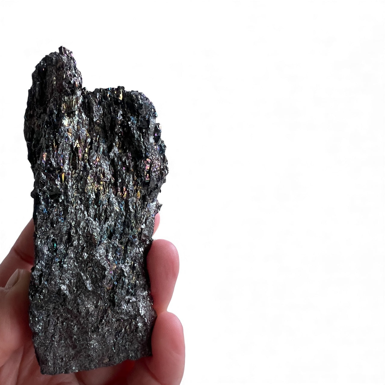 Rainbow Mossianite Specimen - India