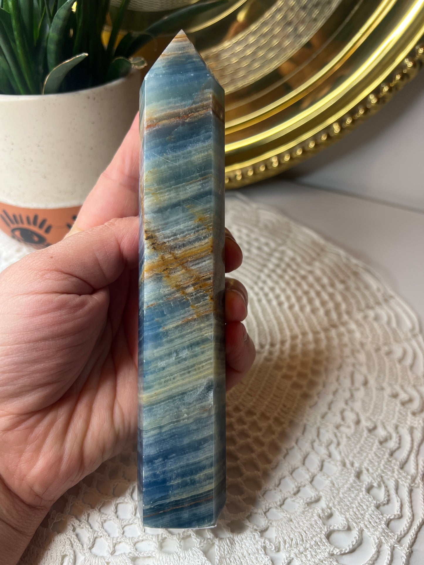 Blue Onyx Tower - Raven + Sage