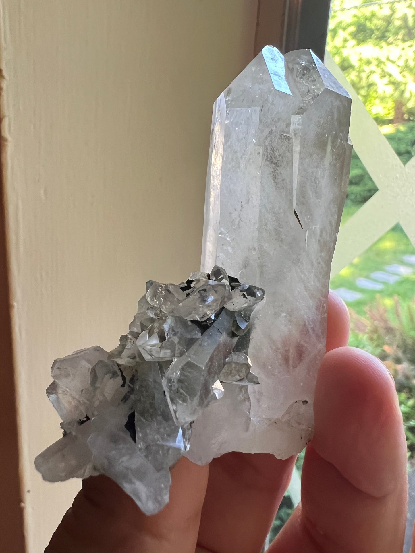 Himalayan Phantom Quartz with Chlorite