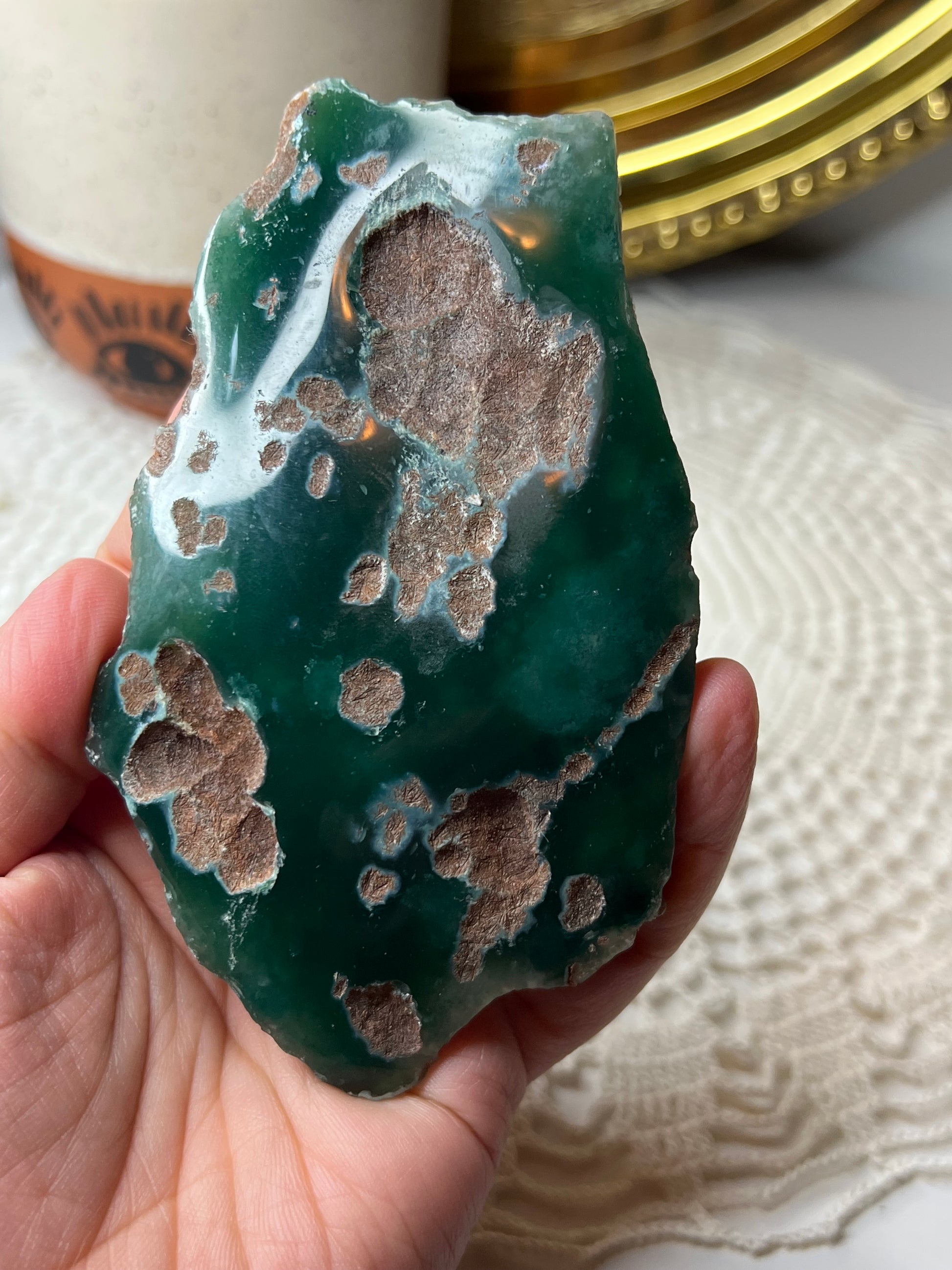*RARE* Mtorolite Slab - Raven + Sage
