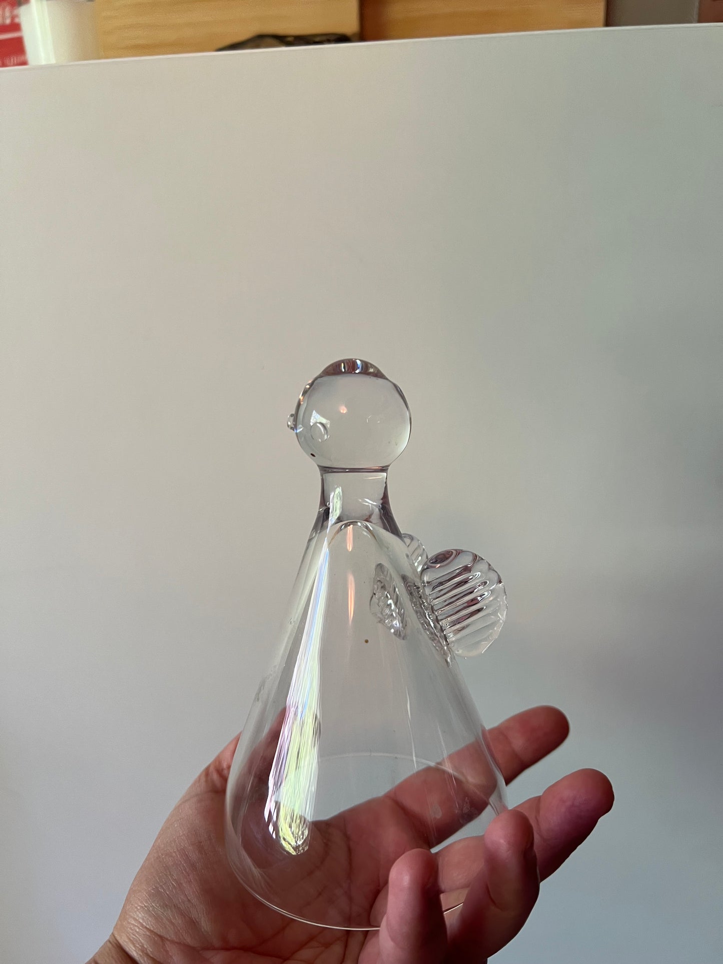 Clear Glass Angel | Protection & Peace Energy Decor