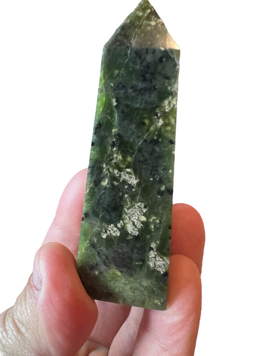 Nephrite Jade Tower from Peru