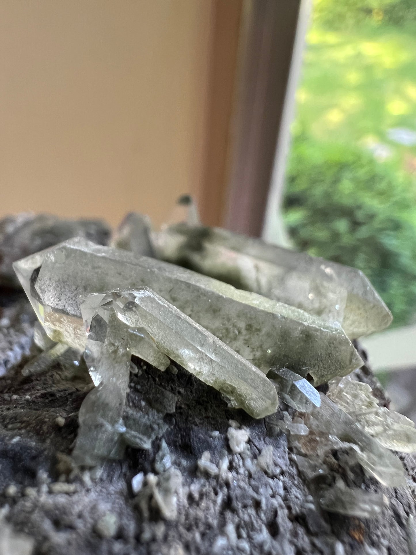 Himalayan Phantom Quartz with Chlorite