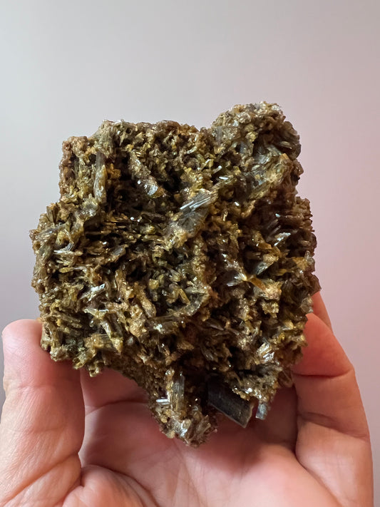 Brown Epidote Cluster - Pakistan