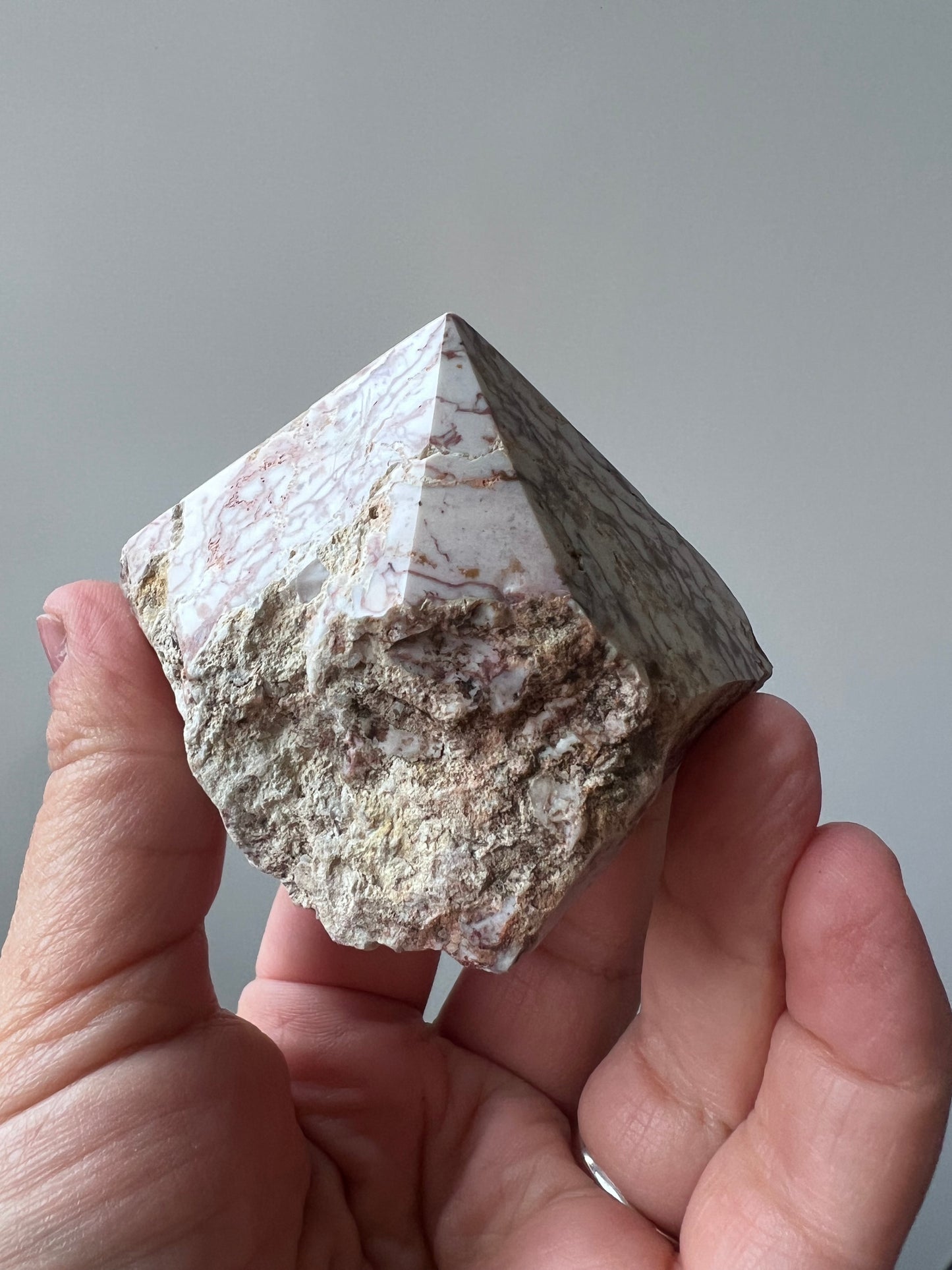 Zebra Jasper Cut-Base Polished Point – South Africa