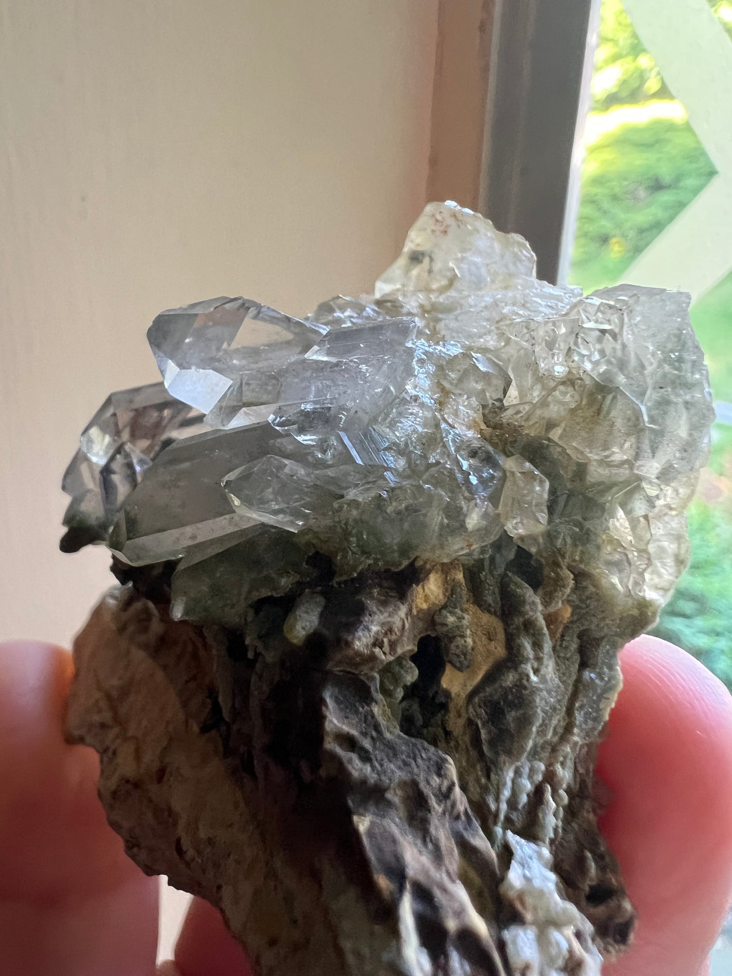 Himalayan Phantom Quartz with Chlorite