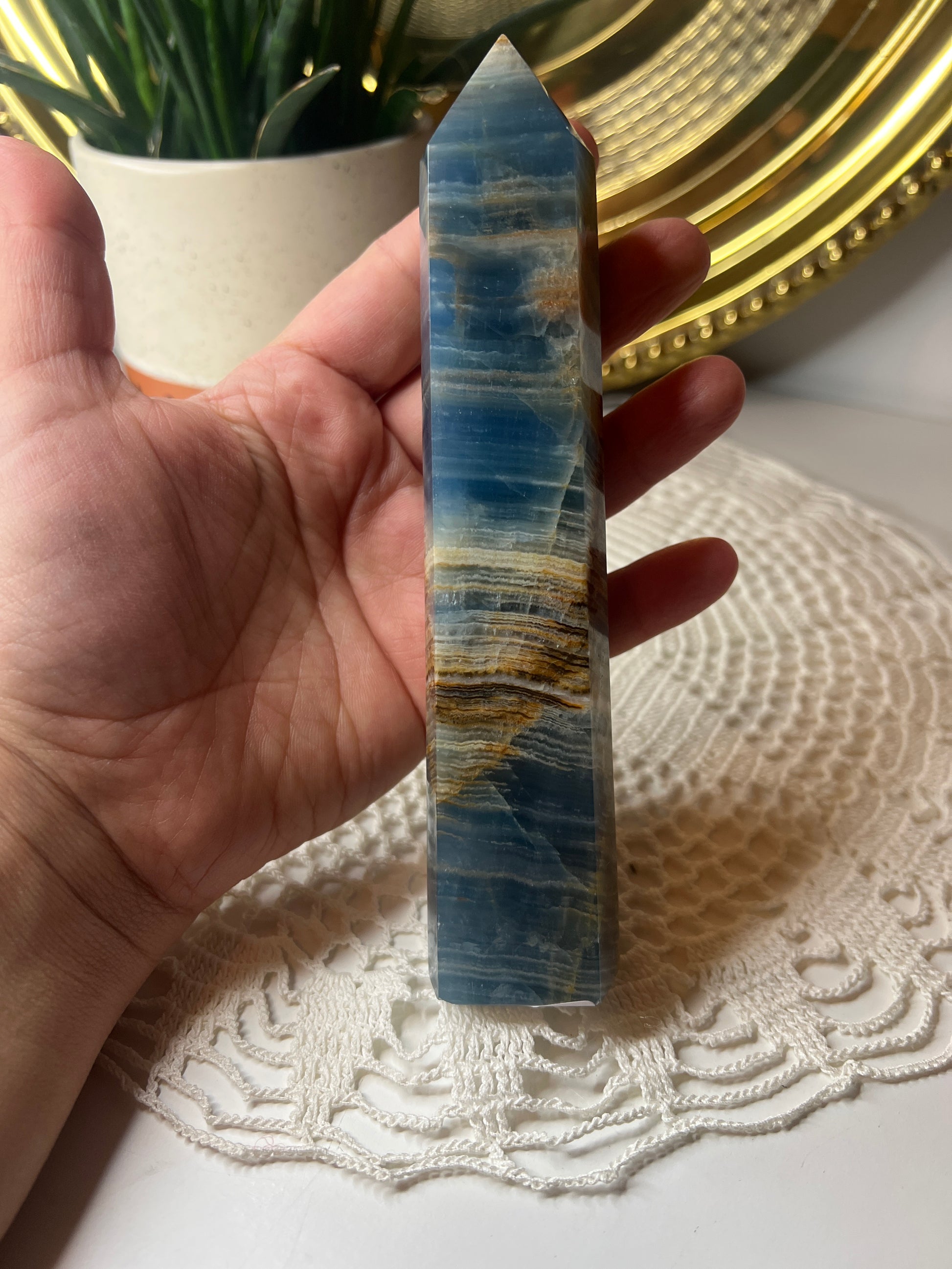 Blue Onyx Tower - Raven + Sage