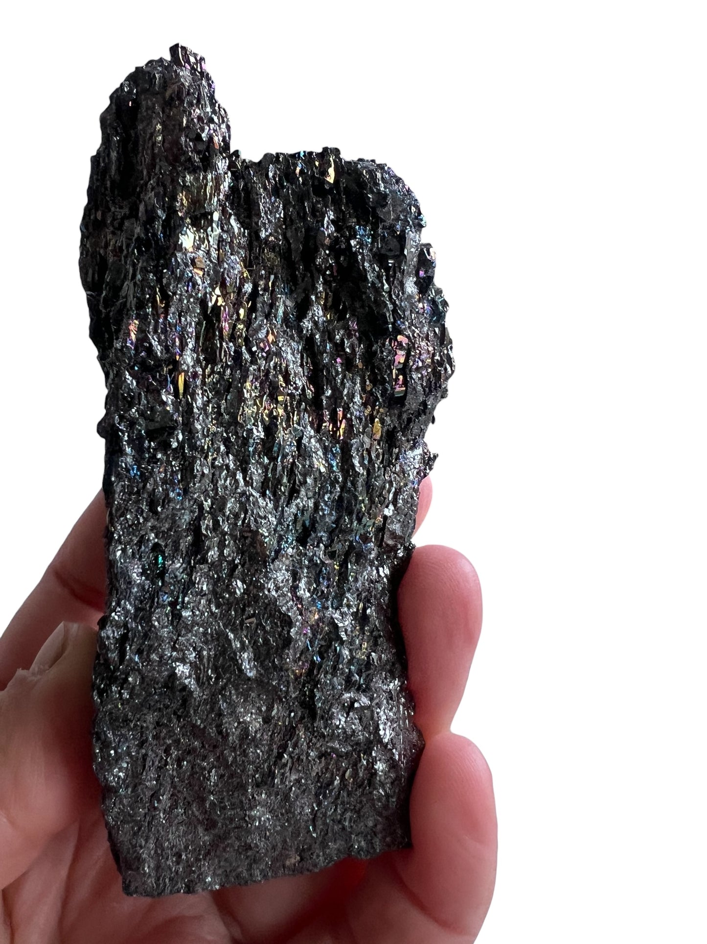 Rainbow Mossianite Specimen - India