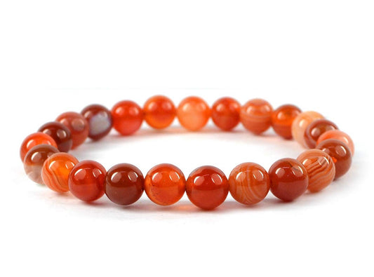 Carnelian Bracelet (8mm) – Motivation, Confidence & Creativity