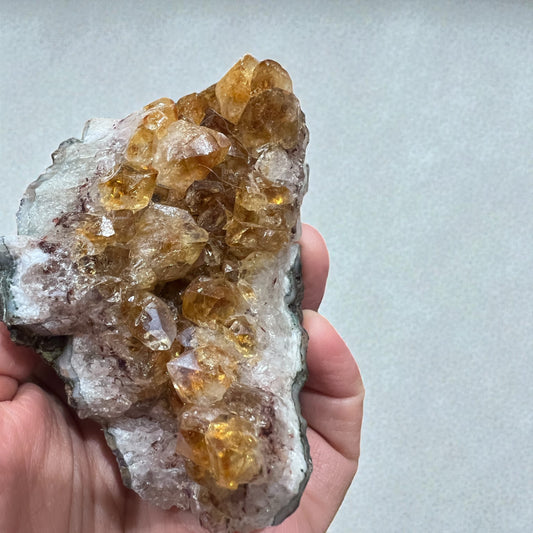 *RARE* Citrine & Red Amethyst Cluster - Brazil