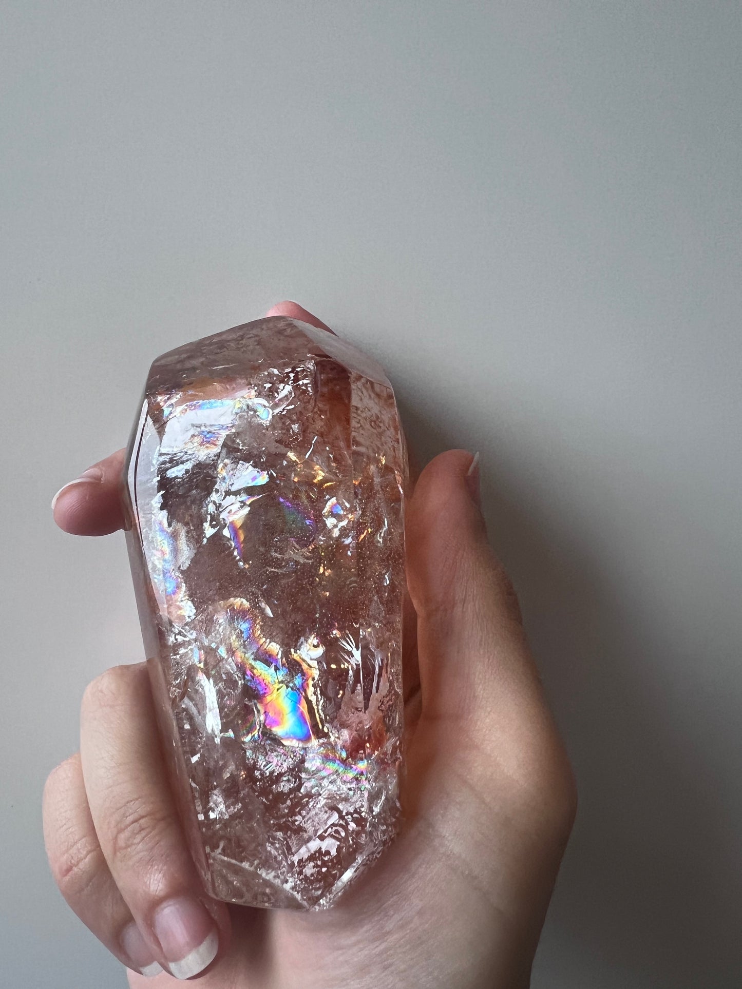 Fire Rainbow Garden Quartz Freeform - Brazil