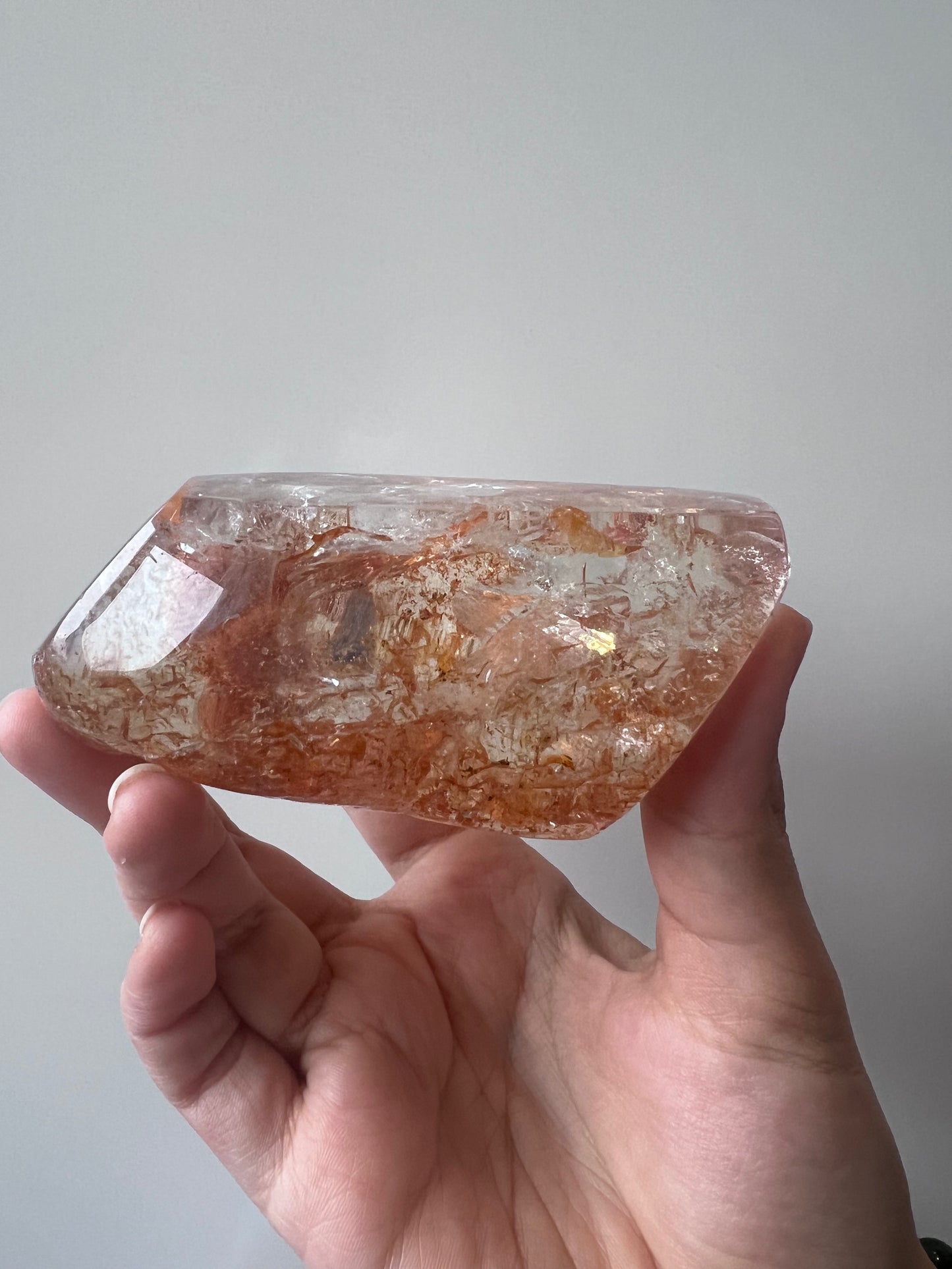 Fire Rainbow Garden Quartz Freeform - Brazil