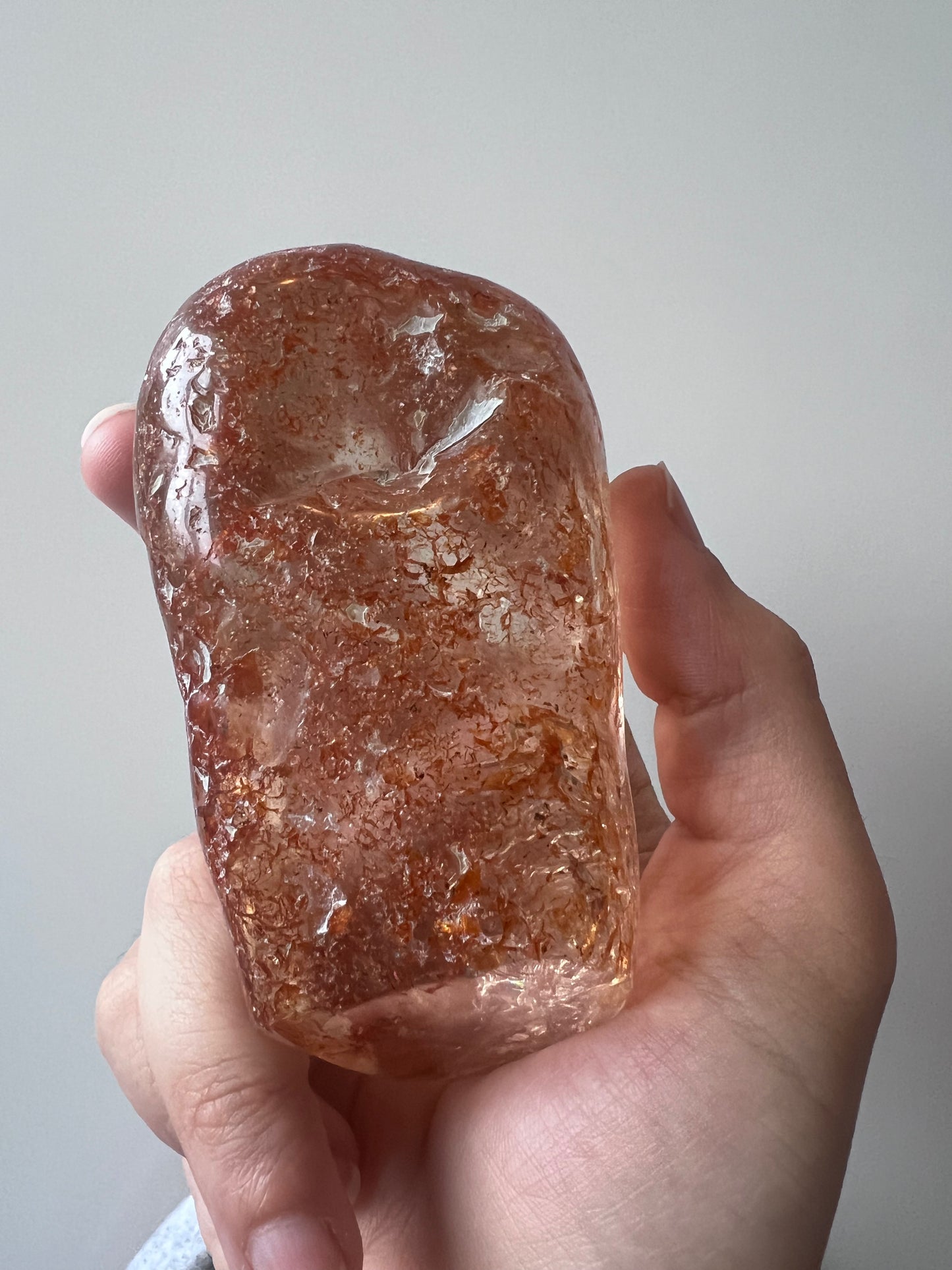 Fire Rainbow Garden Quartz Freeform - Brazil