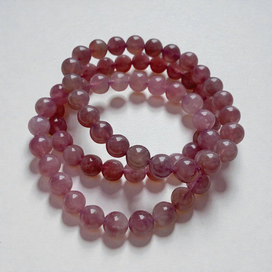 Lavender Quartz Bracelet (8mm) – Self-Love, Healing & Gentle Calm