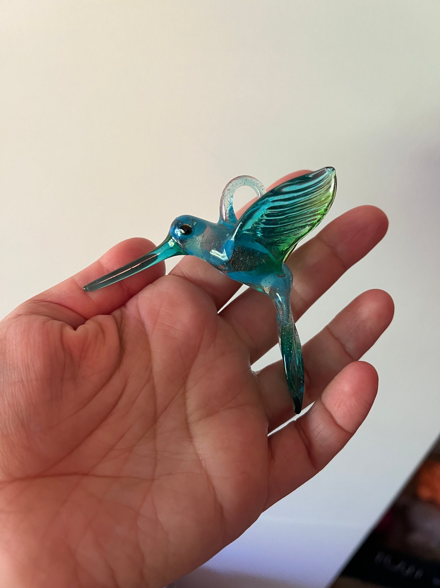 Glass Blown Hummingbird | Joy & Light Energy Decor